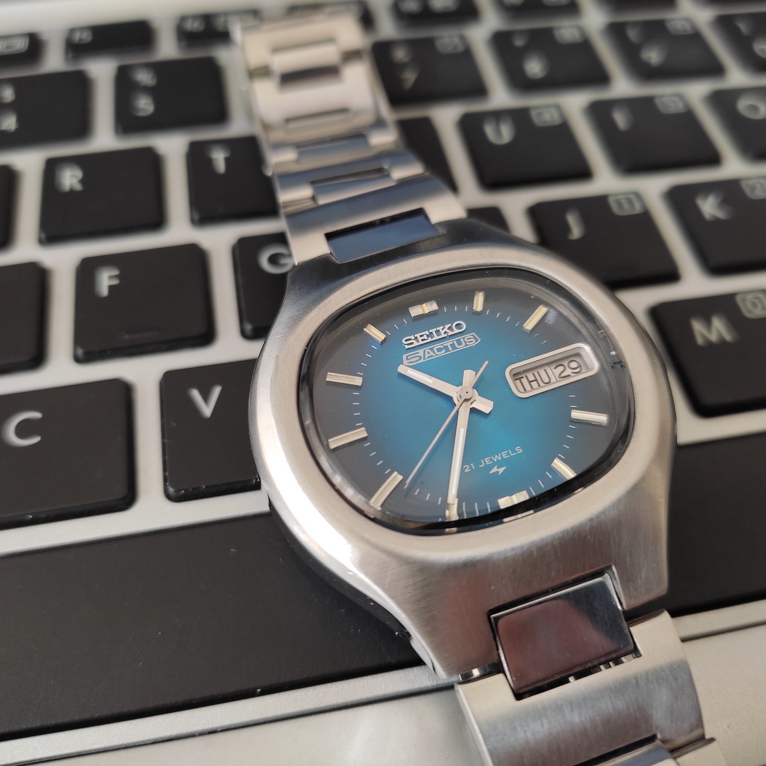 Seiko Actus 5 Xanh ngọc hiếm